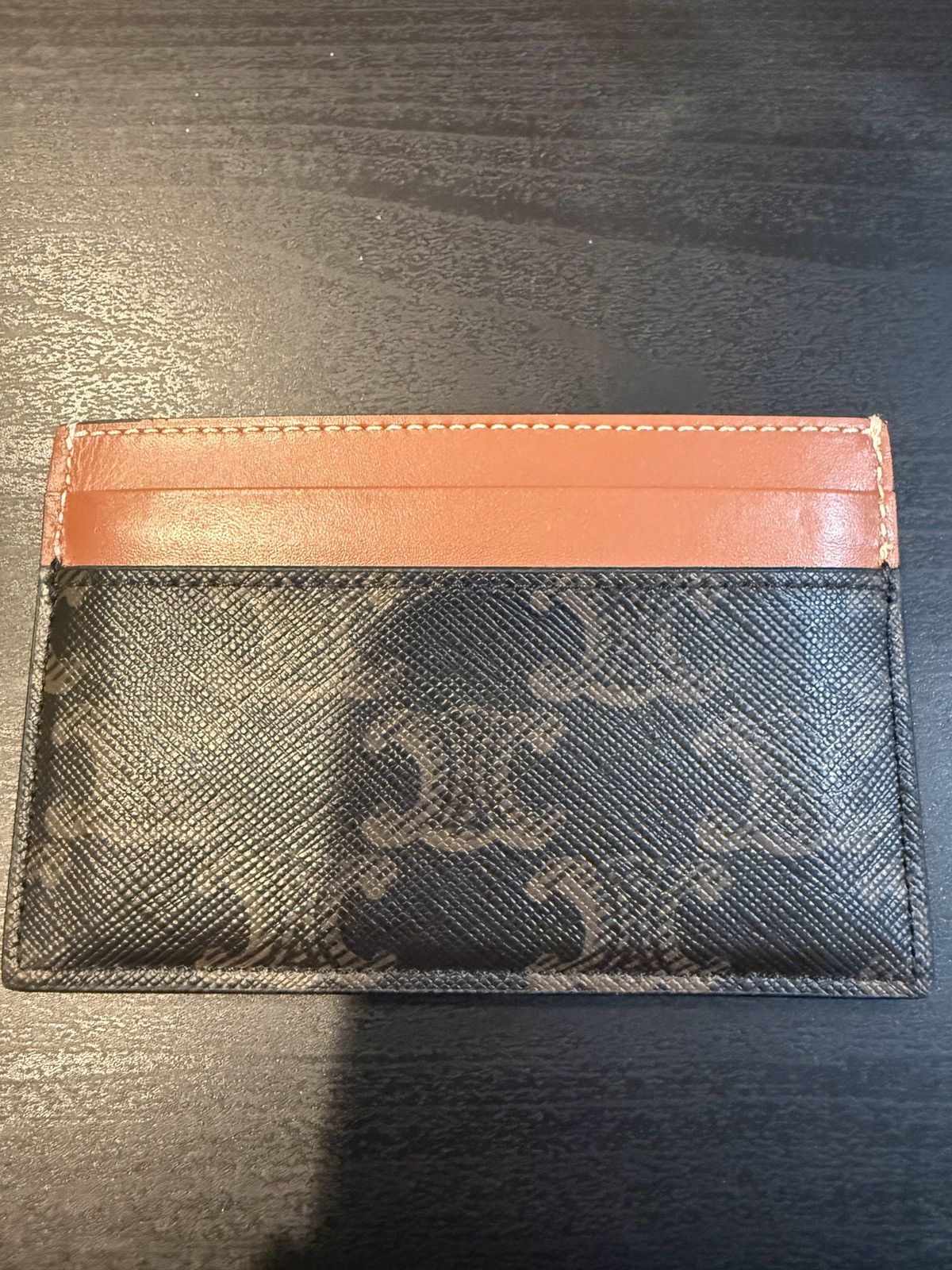 Celine Celine Medium Card Holder in Triomphe Canvas/Calfskin Size ONE SIZE - 3 Thumbnail