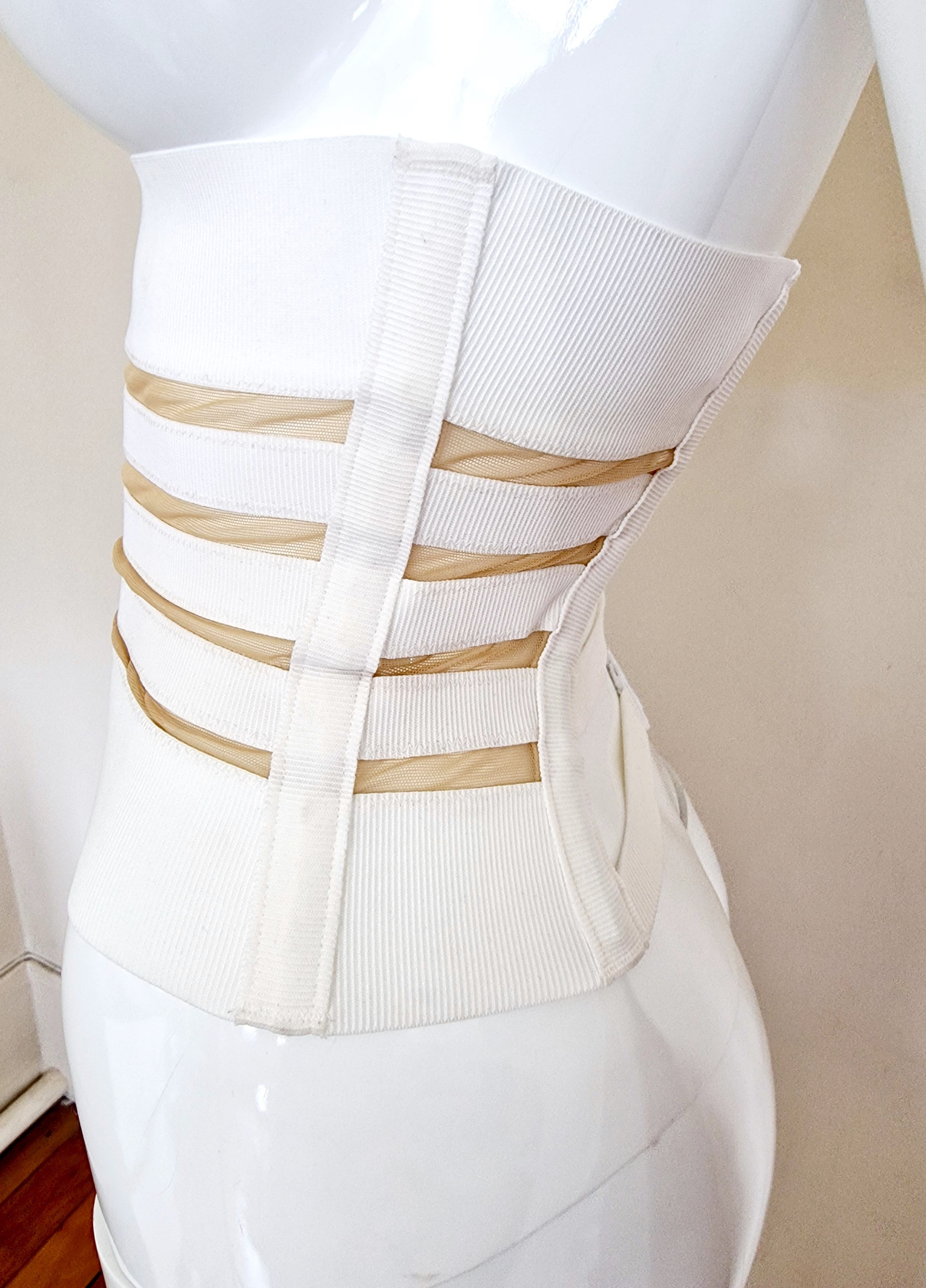 Jean Paul Gaultier Jean Paul Gaultier La Perla Cage Waist Cincher Top Corset Size M / US 6-8 / IT 42-44 - 3 Thumbnail