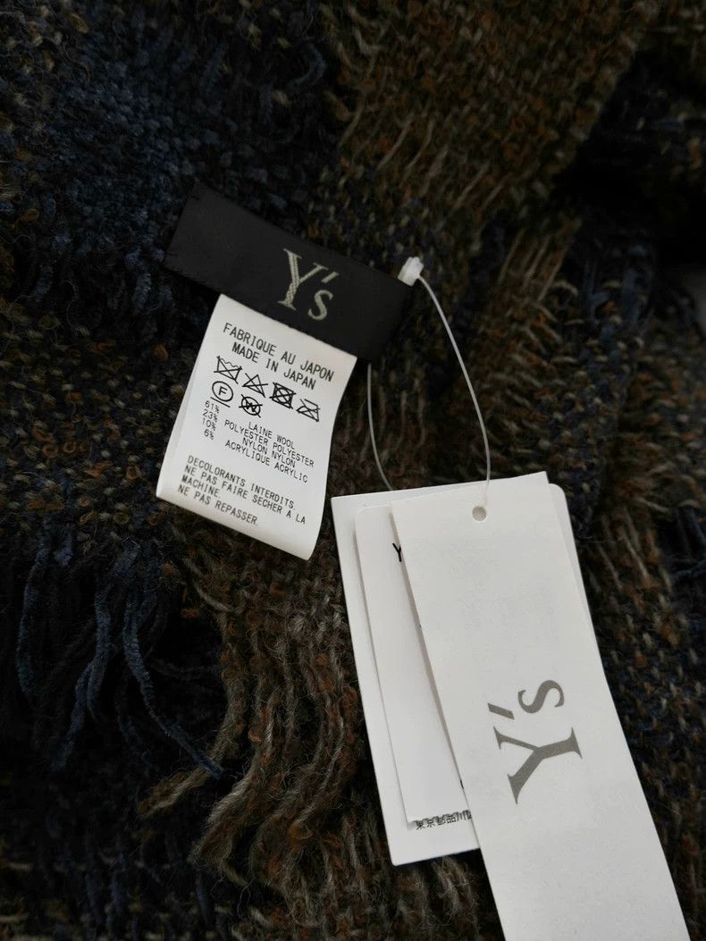 Yohji Yamamoto Yohji Yamamoto 2022aw Wide-knit scarf 2506-Nextarrow Size ONE SIZE - 7 Thumbnail