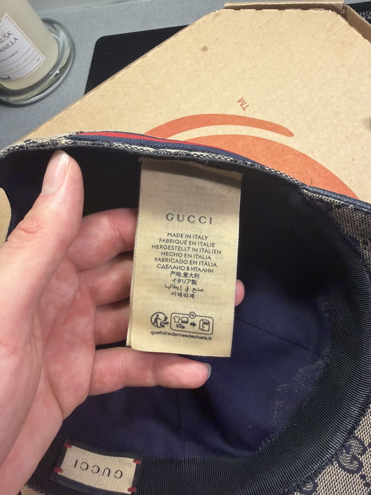 Gucci Gucci Beige Hat Size ONE SIZE - 6 Thumbnail