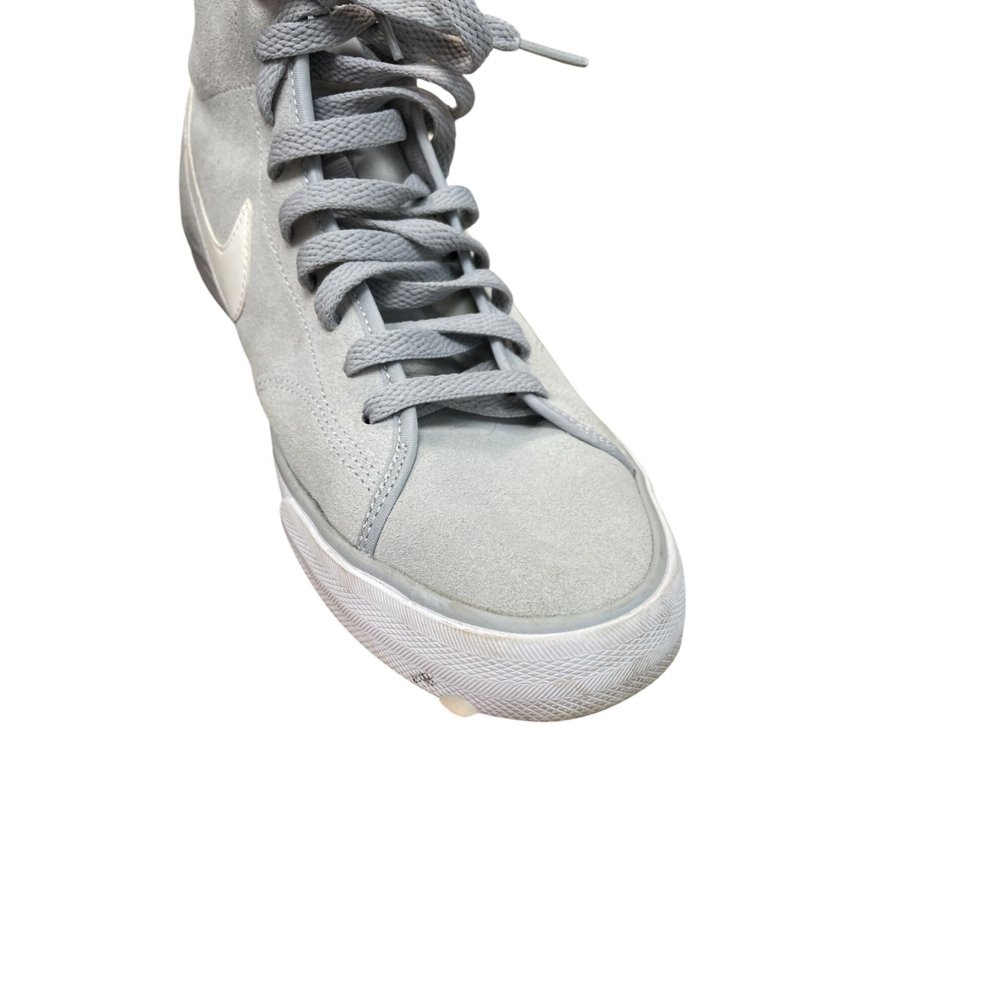 Nike Nike Primo Court Mid Suede Top gray white Sneakers Size 10 S Size US 10 / EU 43 - 10 Thumbnail
