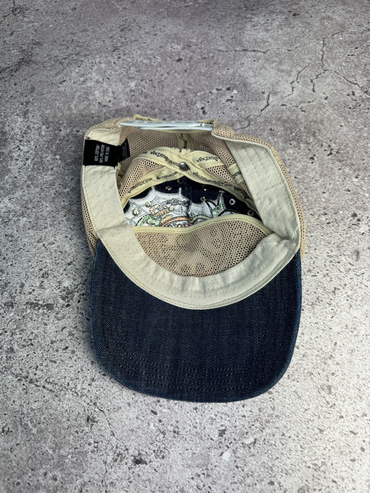 Christian Audigier × Ed Hardy × Vintage Vintage Ed Hardy by Christian Audigier Cap Vintage Hats Size ONE SIZE - 6 Thumbnail