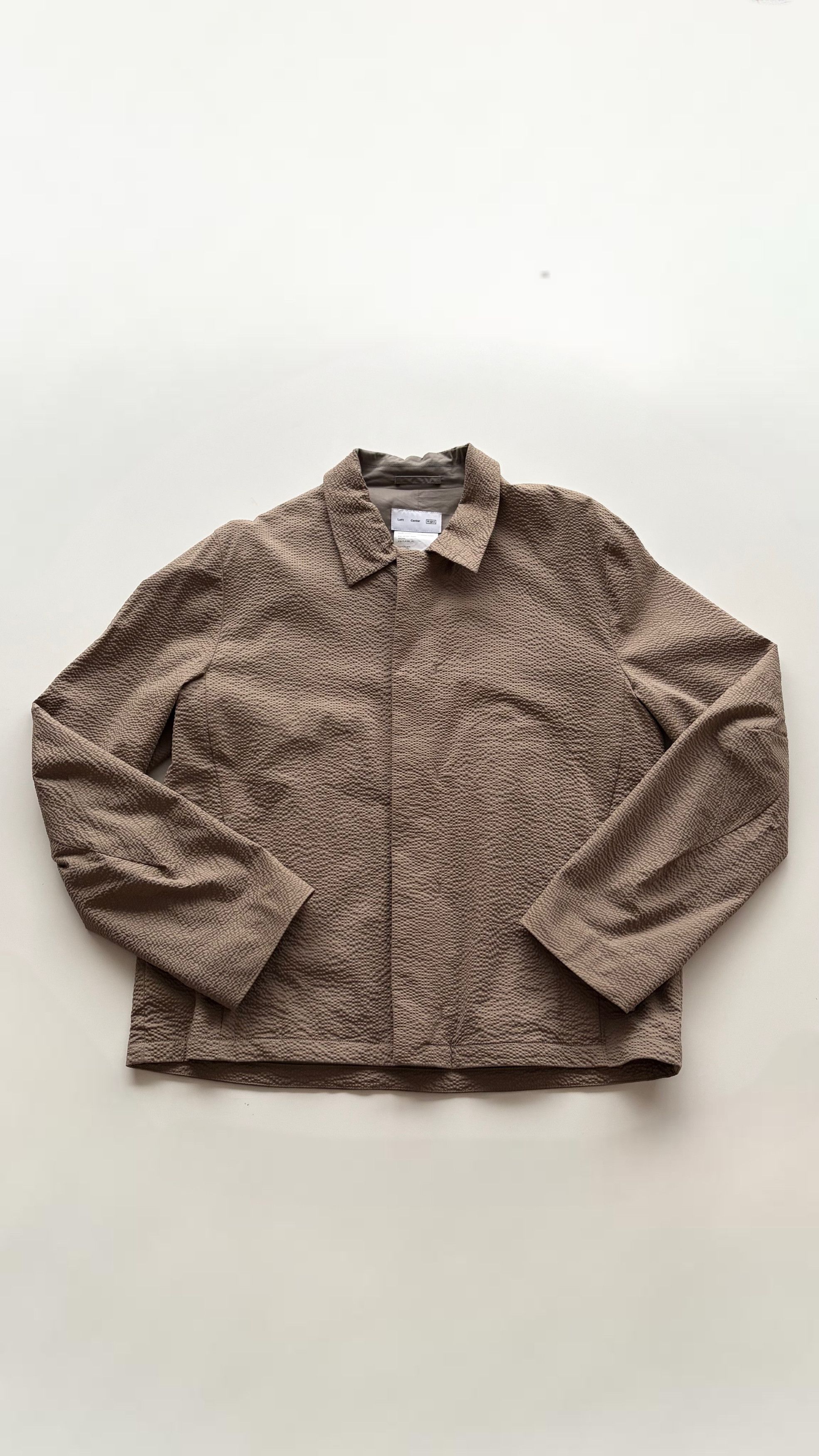 POST ARCHIVE FACTION (PAF) PAF 5.0+ Jacket Right - Brown Seersucker Size US M / EU 48-50 / 2 - 1 Thumbnail