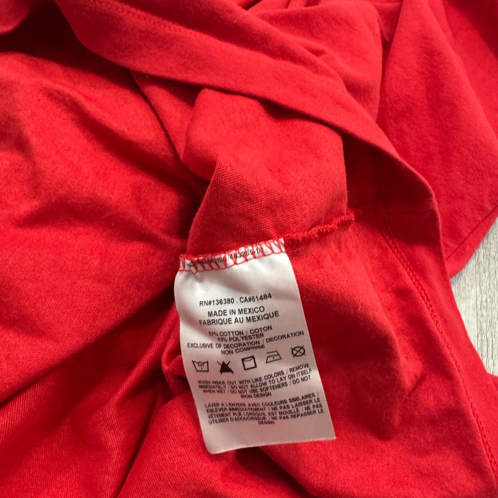Nike Nike New England Patriots Football Shirt Men's Large Red NFL Size US L / EU 52-54 / 3 - 8 Thumbnail