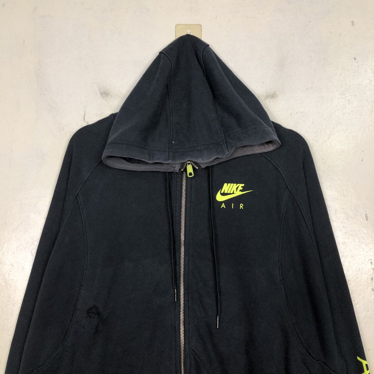 Nike 📌Zipper Jacket Hoodie Nike Big Logo Size US XL / EU 56 / 4 - 5 Thumbnail