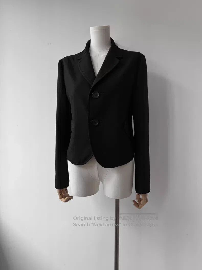 Yohji Yamamoto Yohji Yamamoto 05AW Wool Blazer jacket Size US M / EU 48-50 / 2 - 2 Thumbnail