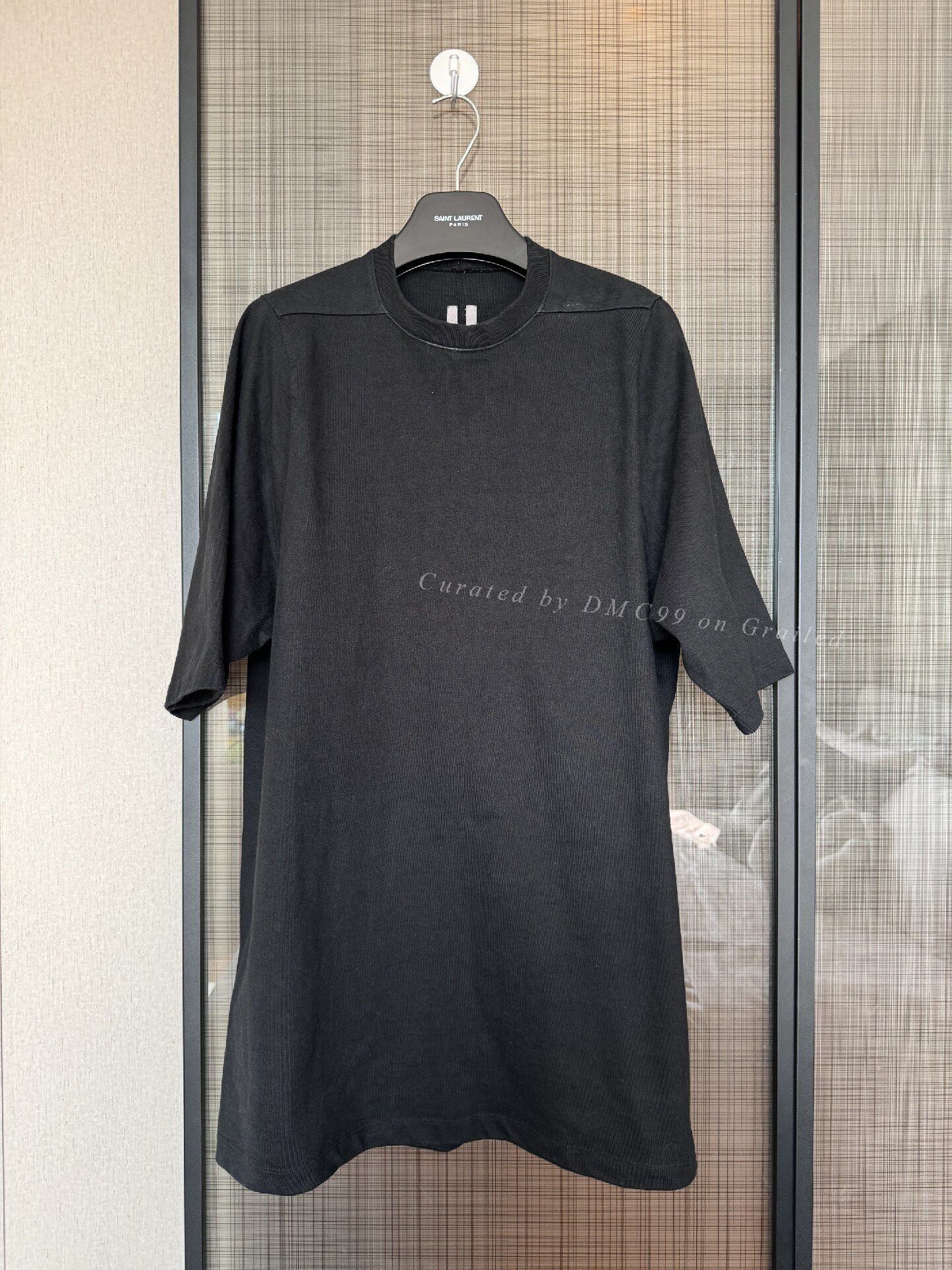 Rick Owens Rick Owens Men's Long Crew Neck T-shirt Size US M / EU 48-50 / 2 - 1 Thumbnail