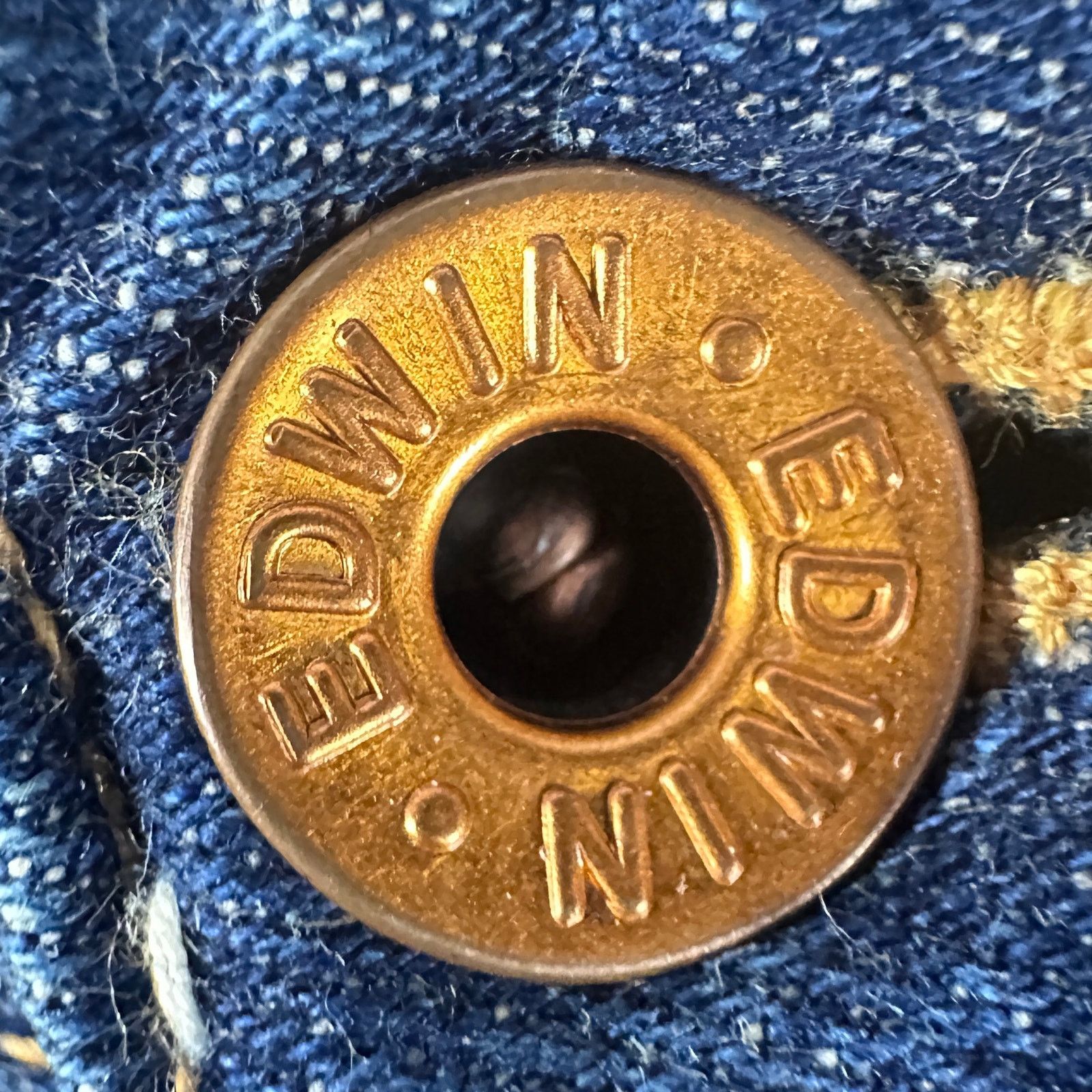 Edwin Selvedge Japanese 505X Denim Size US 30 / EU 46 - 3 Thumbnail