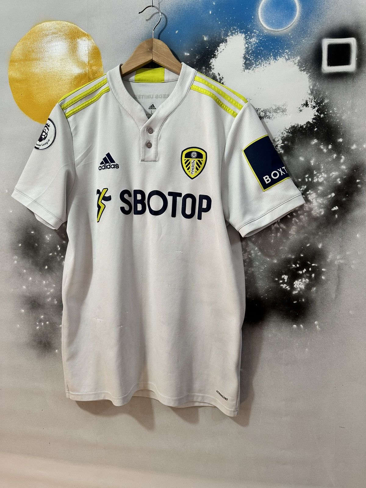 Adidas Adidas Leeds United Home Jersey 2021/2022 Size US L / EU 52-54 / 3 - 2 Thumbnail