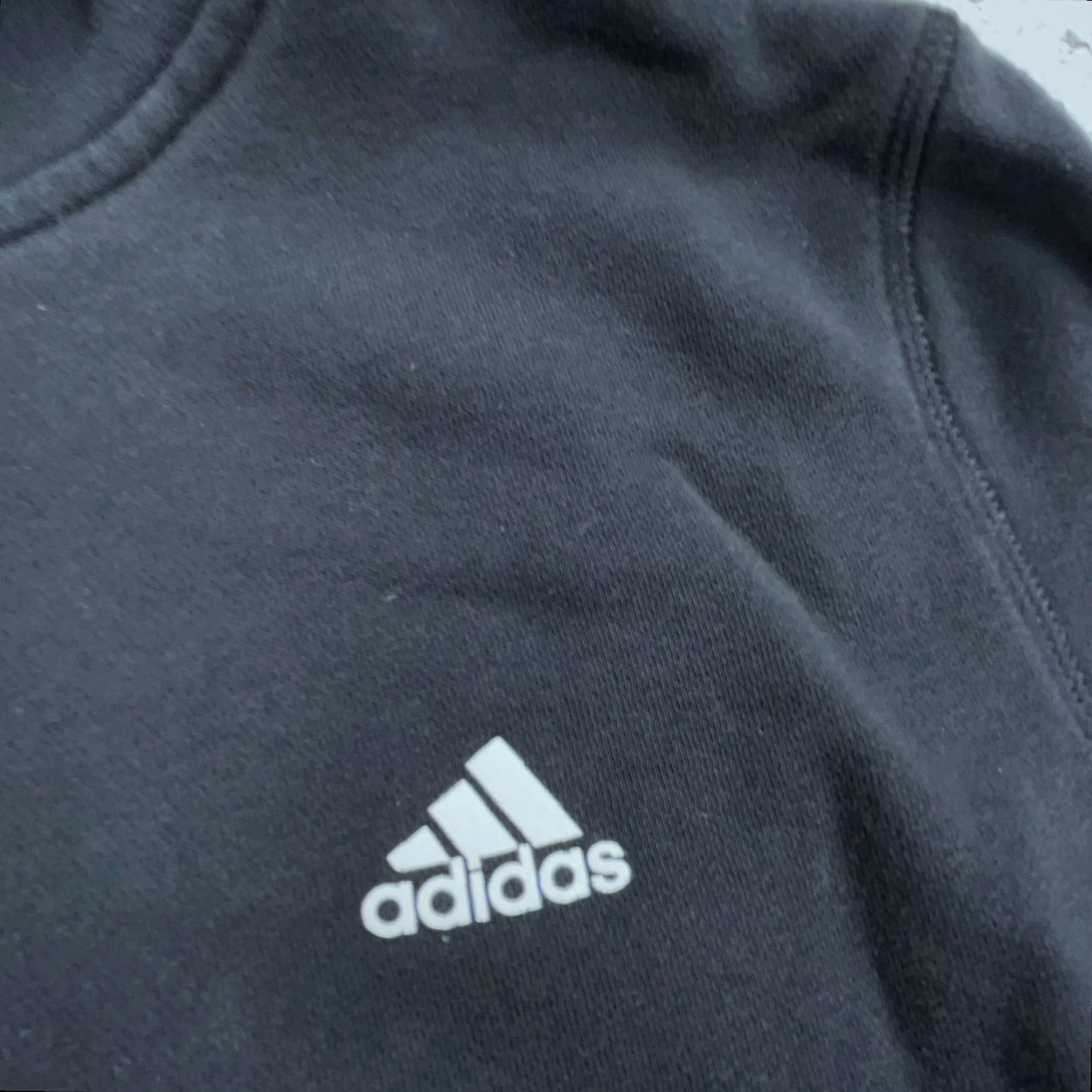 Adidas Adidas Hoodie Women Small Black White Pullover Logo Casual Sports Raglan Sleeve Size S / US 4 / IT 40 - 4 Thumbnail