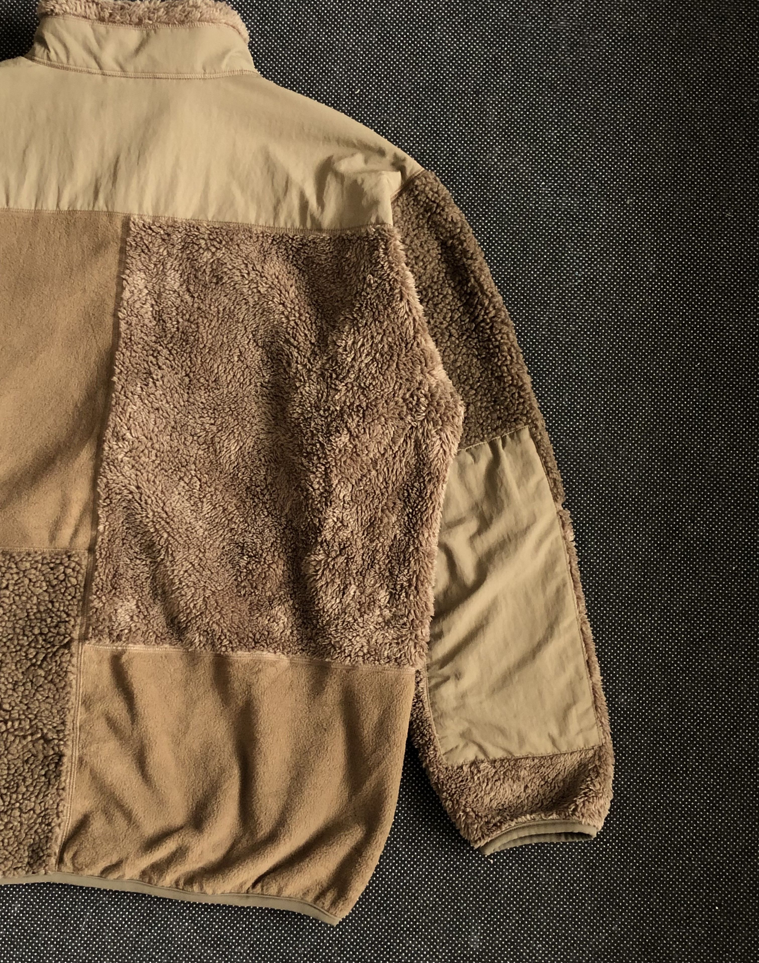 Engineered Garments × Uniqlo ENGINEERED GARMENTS X UNIQLO PATCHWORK SHERPA FLEECE JACKET Size US XL / EU 56 / 4 - 7 Thumbnail