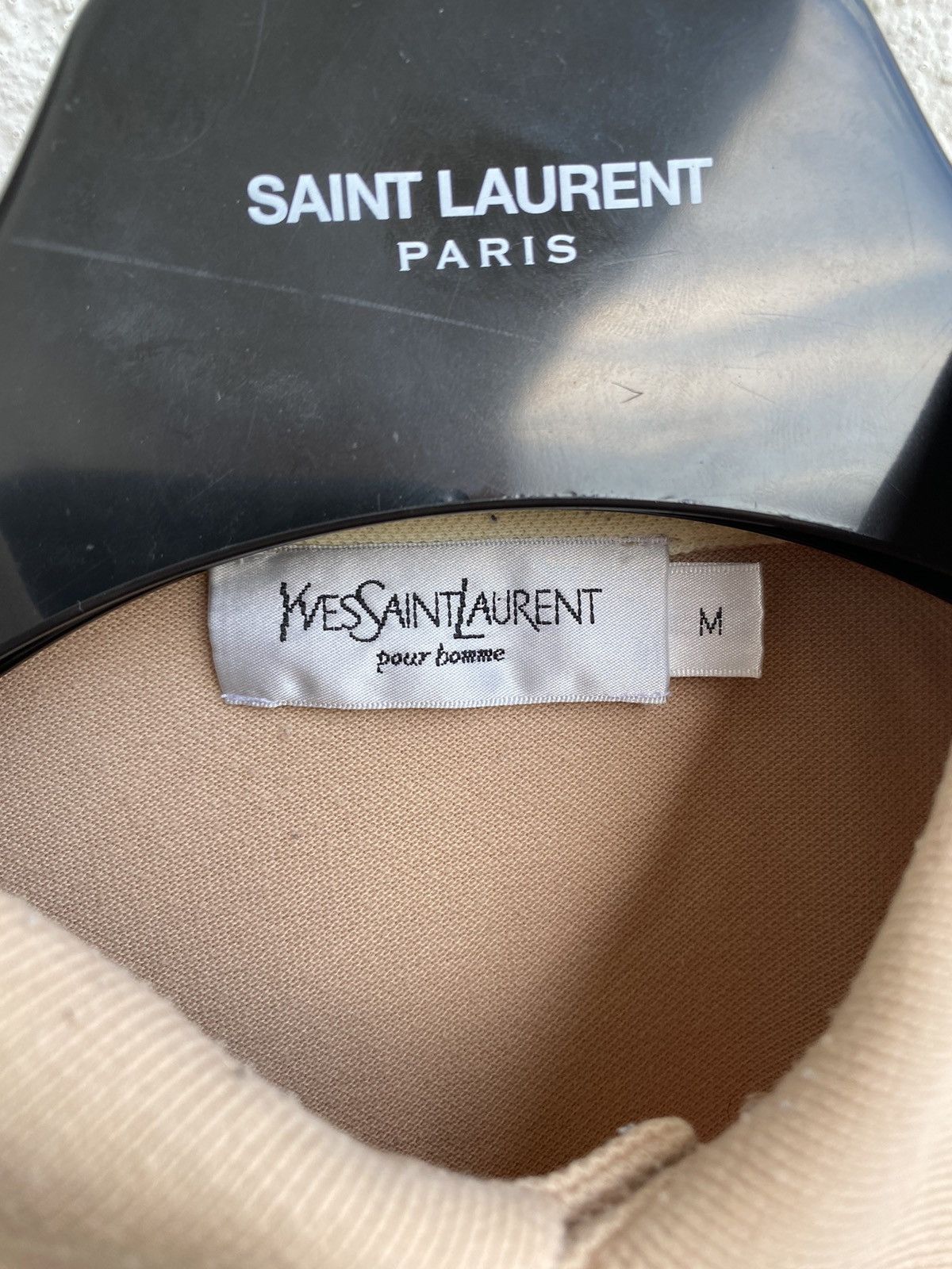 Yves Saint Laurent Monogram YSL Polo Beige YSL T-shirt YSL Shirt Size US M / EU 48-50 / 2 - 5 Thumbnail