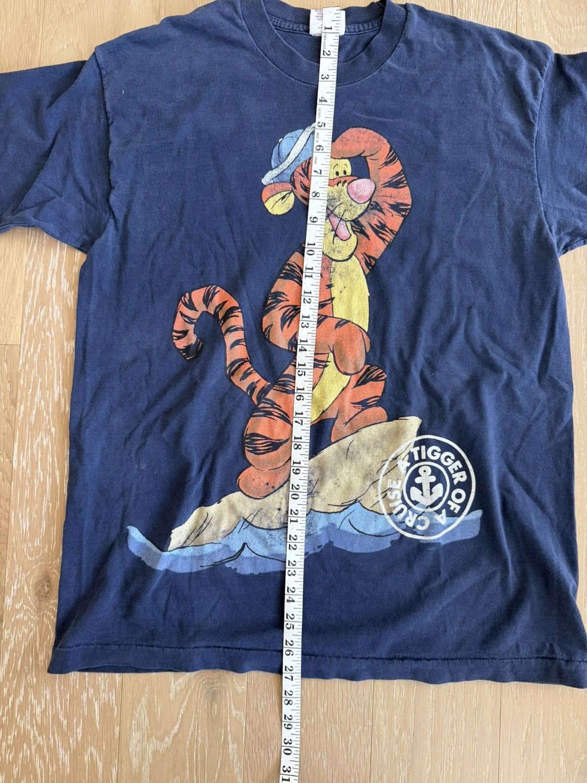 Disney Vintage Disney Tigger Cruise Sailor Winnie the Pooh shirt Size L / US 10 / IT 46 - 10 Thumbnail