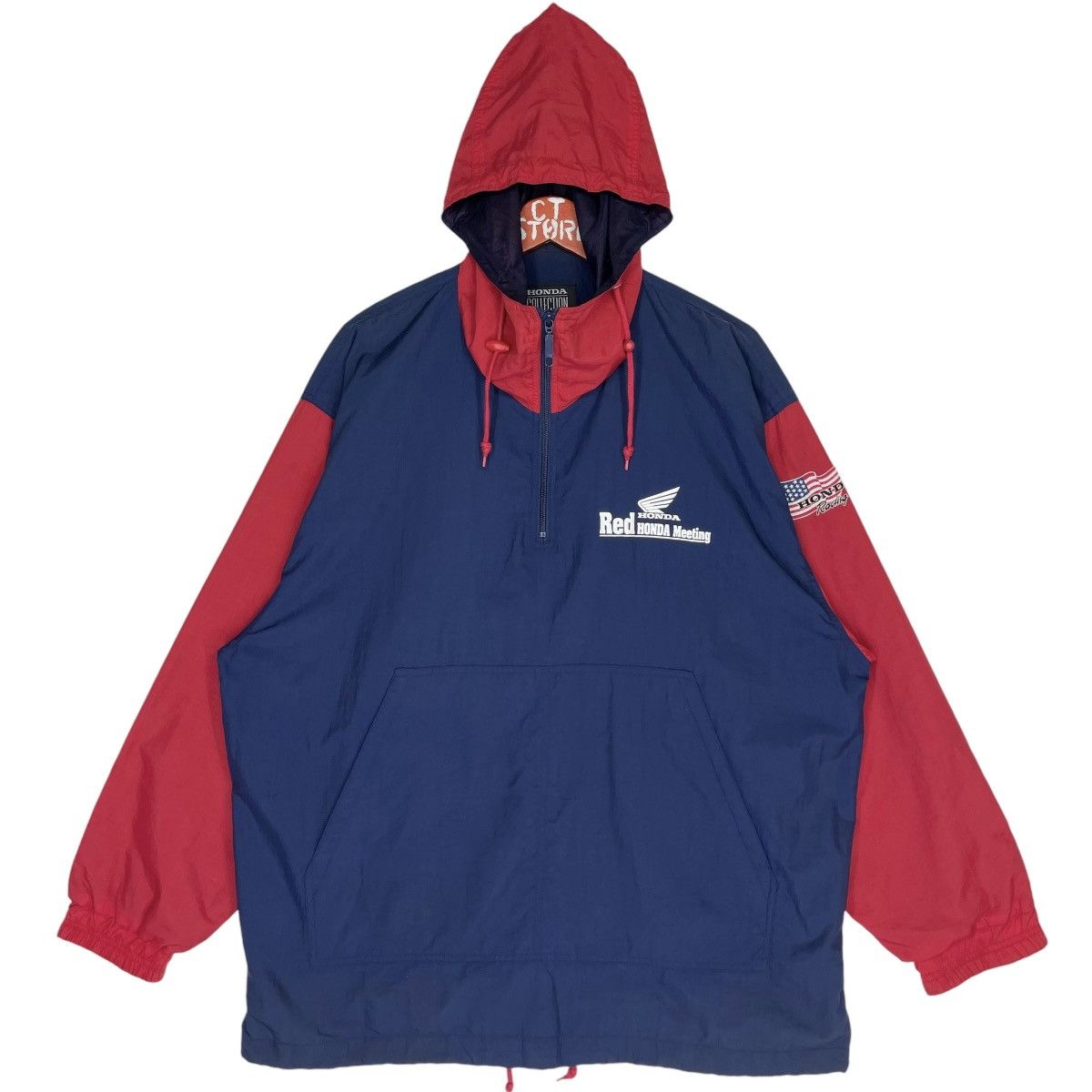 Honda × Vintage Vintage Honda Racing Meeting Pullover Hoodie Size US L / EU 52-54 / 3 - 1 Thumbnail