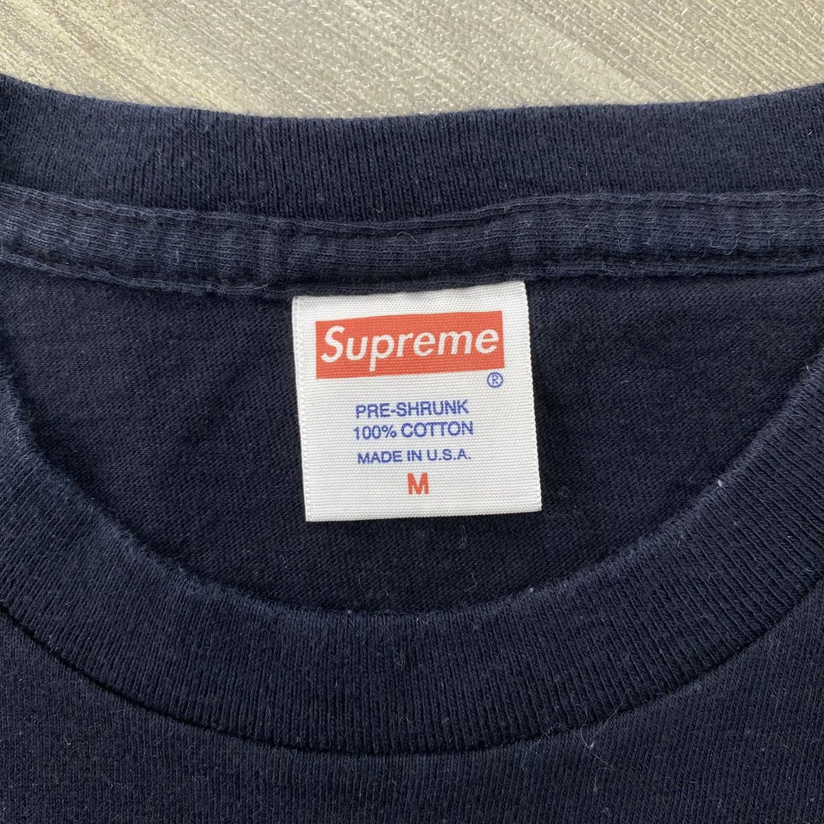 Supreme SS12 Supreme x Pam Grier "Foxy Brown" Black Tee Size US M / EU 48-50 / 2 - 6 Thumbnail