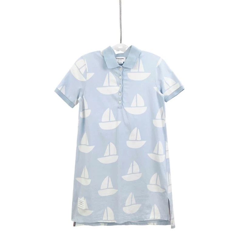 Thom Browne Thom Browne Embroidered floral dress with letters Size S / US 4 / IT 40 - 1 Thumbnail