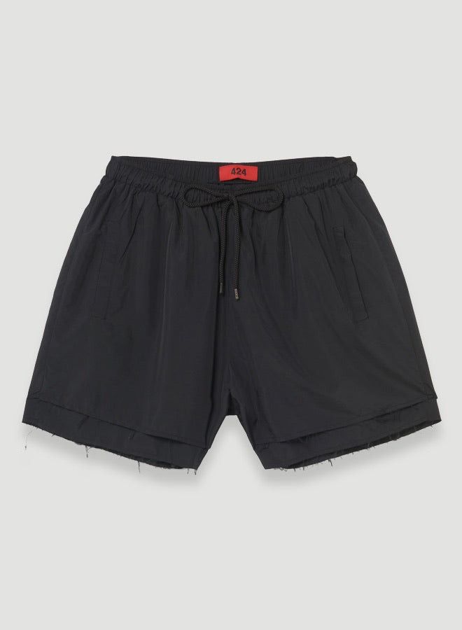 424 424 On Fairfax Black Uomo Shorts Size L Size US 40 / EU 56 - 1 Thumbnail