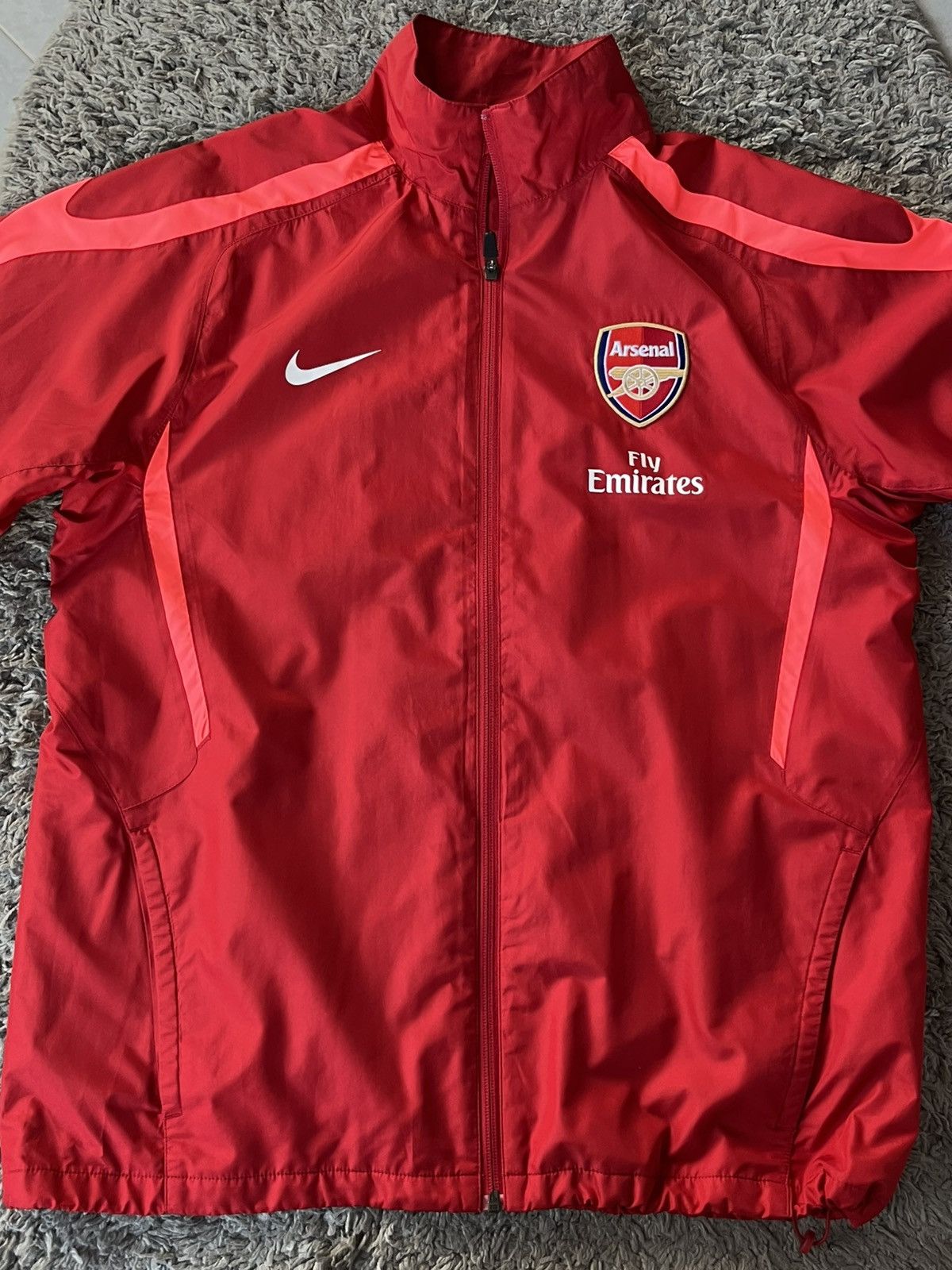 Nike Vintage Nike Light Jacket Soccer football team Arsenal Size US M / EU 48-50 / 2 - 5 Thumbnail