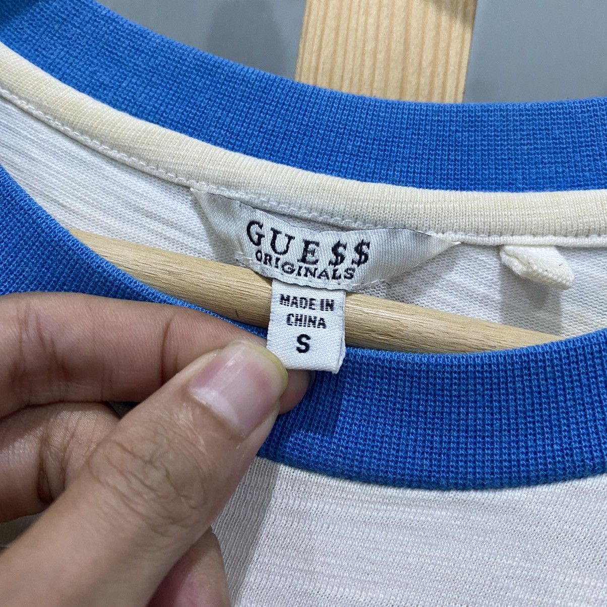 A$AP Rocky × Guess Guess x A$AP Rocky Cotton Candy Ringer Tee Size US M / EU 48-50 / 2 - 10 Thumbnail
