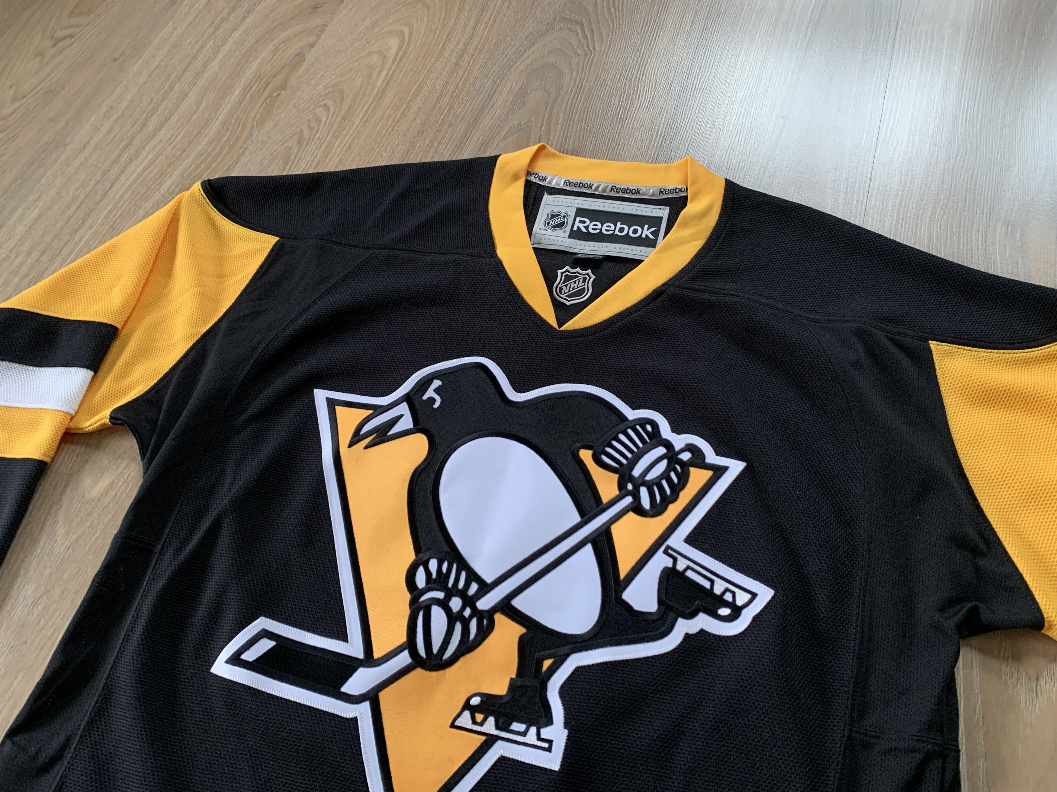 NHL × Reebok × Vintage Rare Reebok Pittsburgh Penguins Hockey Jersey Size US M / EU 48-50 / 2 - 3 Thumbnail