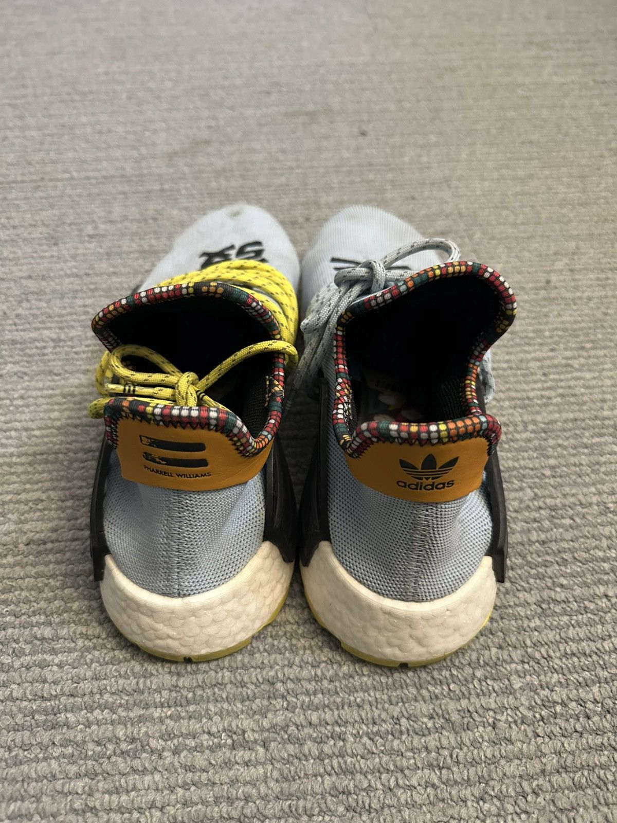 Adidas × Humanrace Adidas Pharrell Williams X NMD Human Race Trail ‘Clear Sky’ Size US 10 / EU 43 - 5 Thumbnail