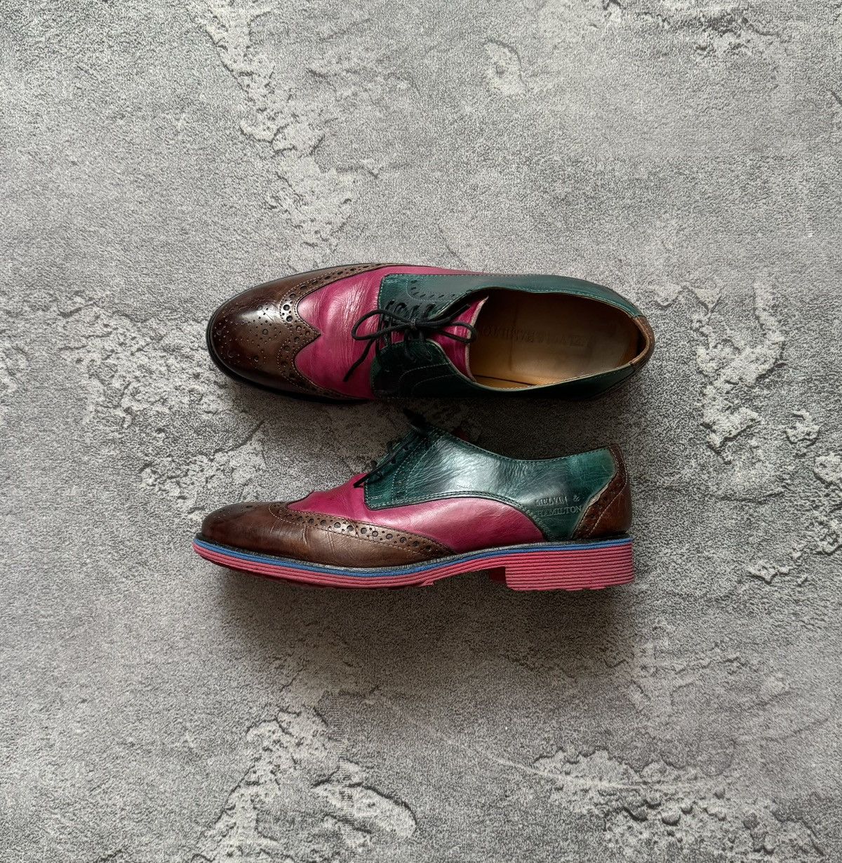 Designer × Melvin & Hamilton Melvin & Hamilton 40size Amelie 3 leather brogues shoes Size US 9 / EU 42 - 1 Thumbnail