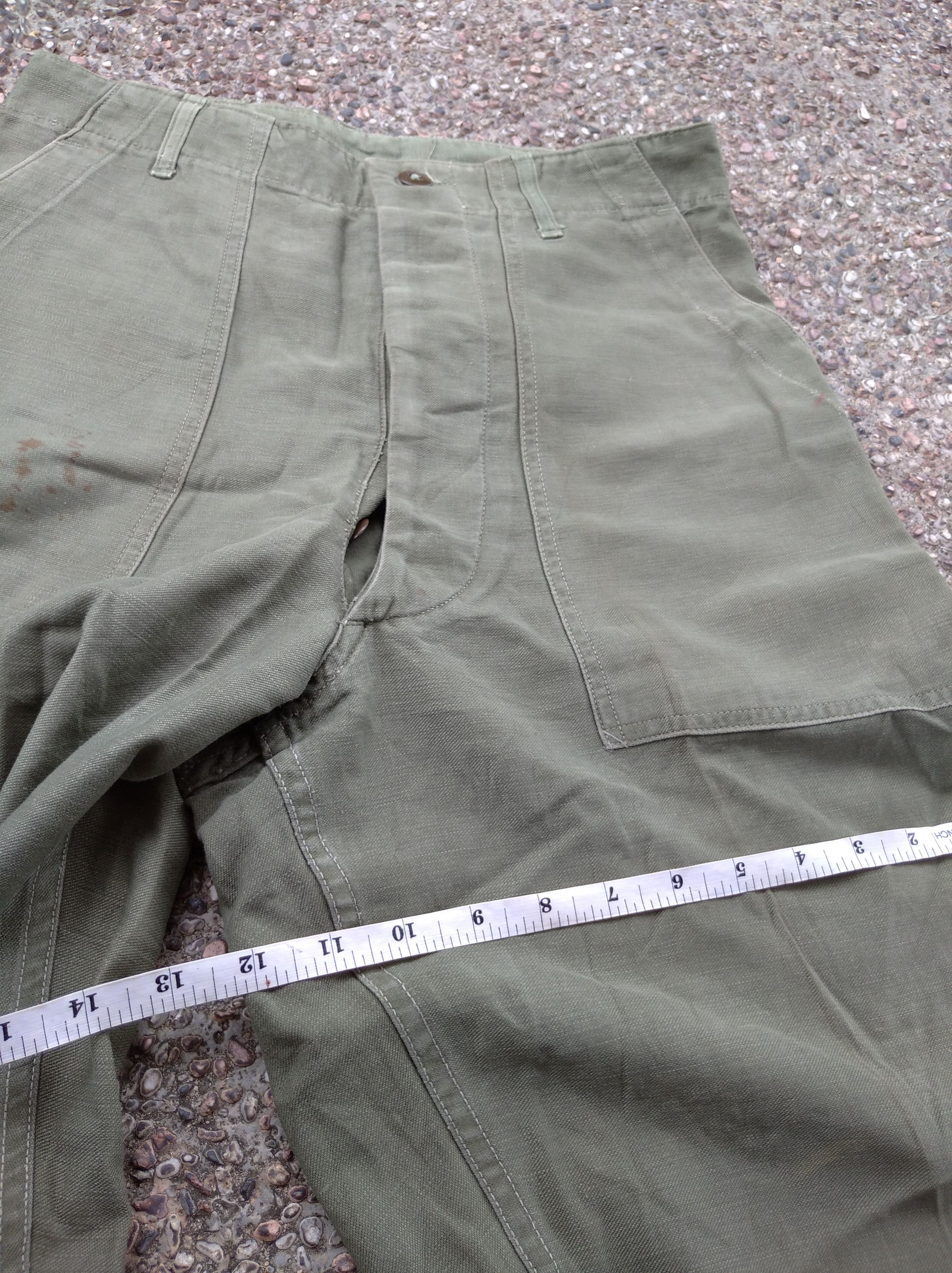 Vintage Vintage 60'sOG-107 Fatique trousers pants size 28 Size US 28 / EU 44 - 8 Thumbnail