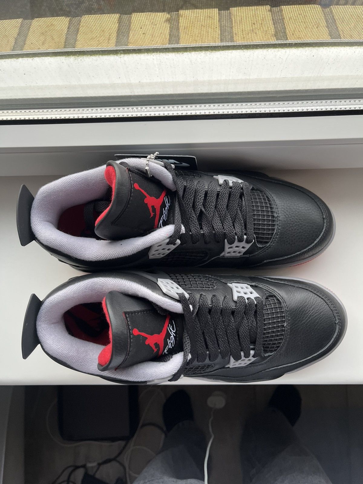 Jordan Brand × Nike Jordan 4 Bred Reimagined Size US 8 / EU 41 - 2 Thumbnail