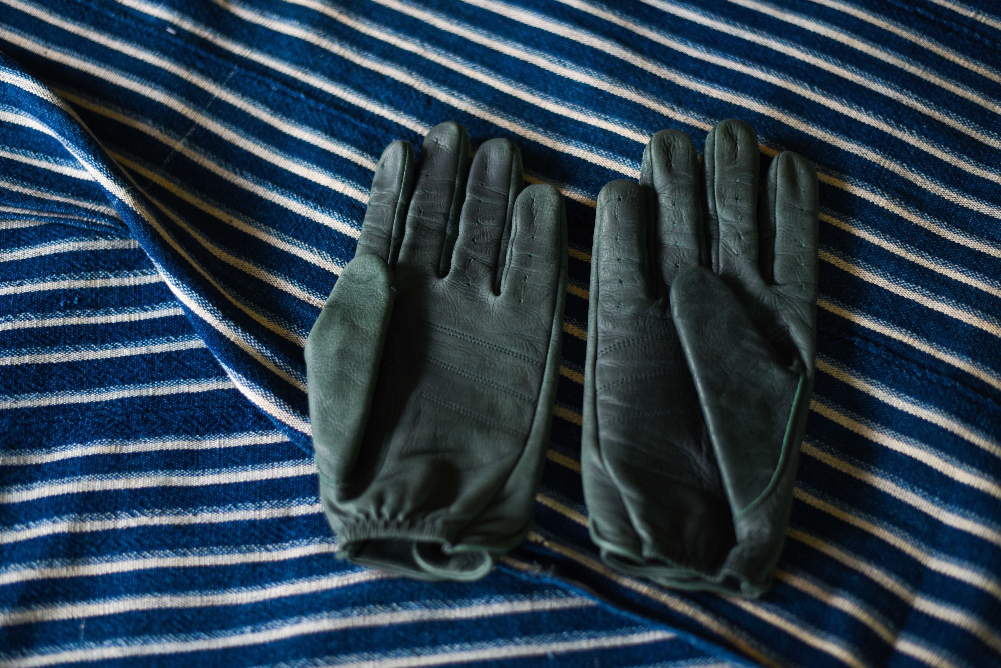 Aime Leon Dore Aime Leon Dore Driving Gloves M Medium British Racing Green Size ONE SIZE - 4 Thumbnail