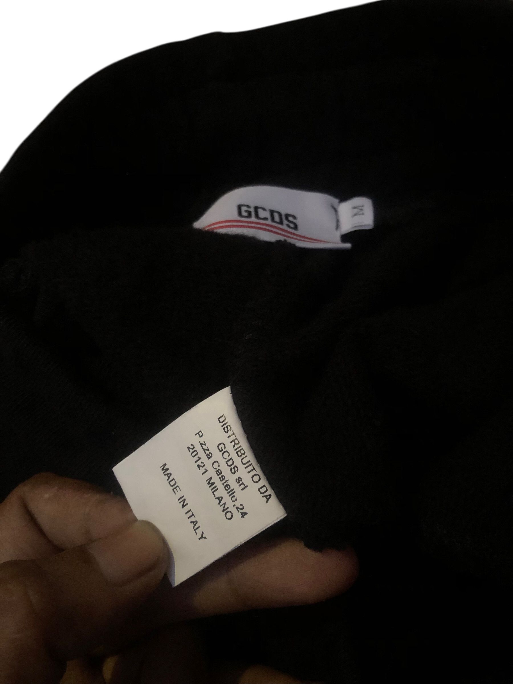 GCDS 💯Auth GCDS Pantalone Logo Drawstring Tracksuit Sweatpants Size US 31 - 11 Thumbnail