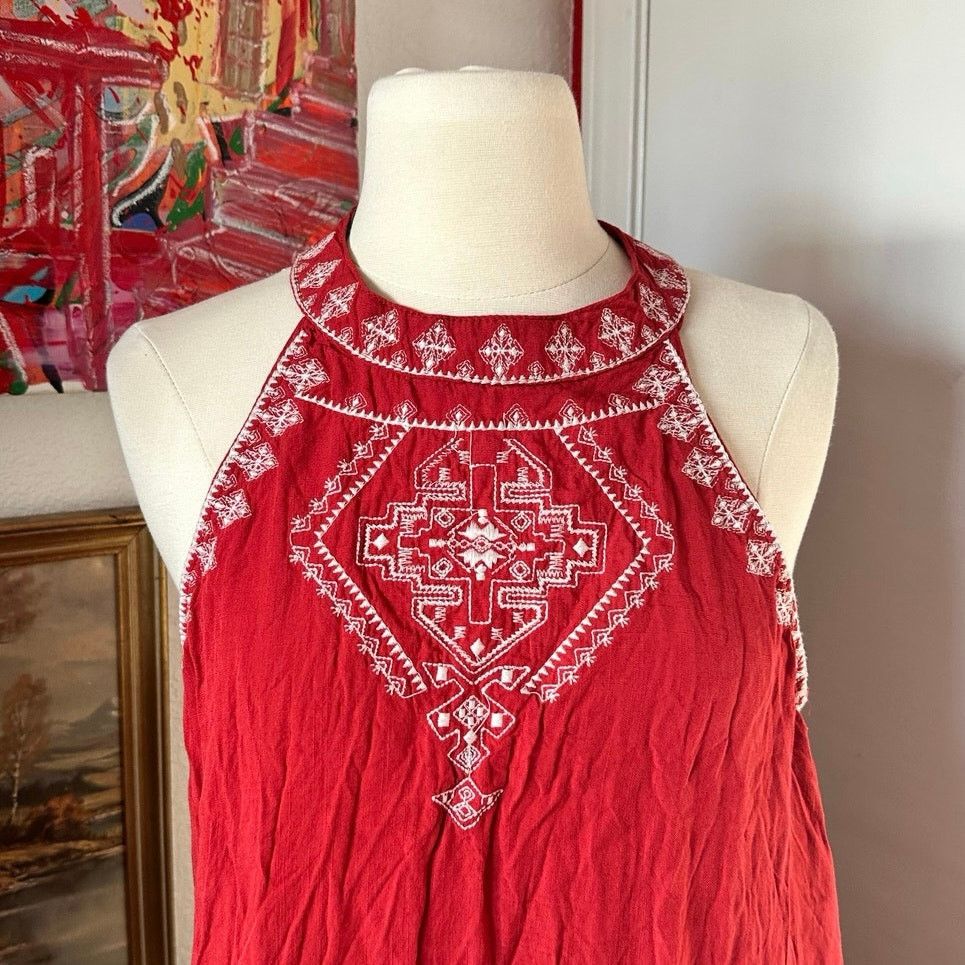 Other just love red bohemian tank top Size L / US 10 / IT 46 - 2 Thumbnail