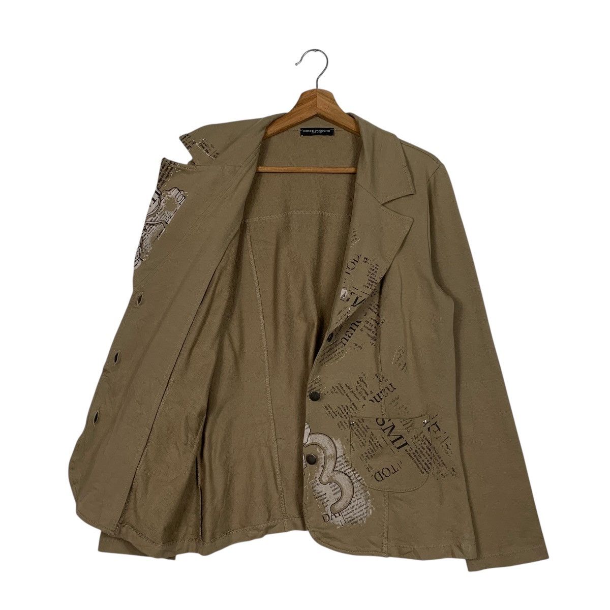Other Italian Designer Donne Da Sogno Women Jacket Size XL / US 12-14 / IT 48-50 - 9 Thumbnail