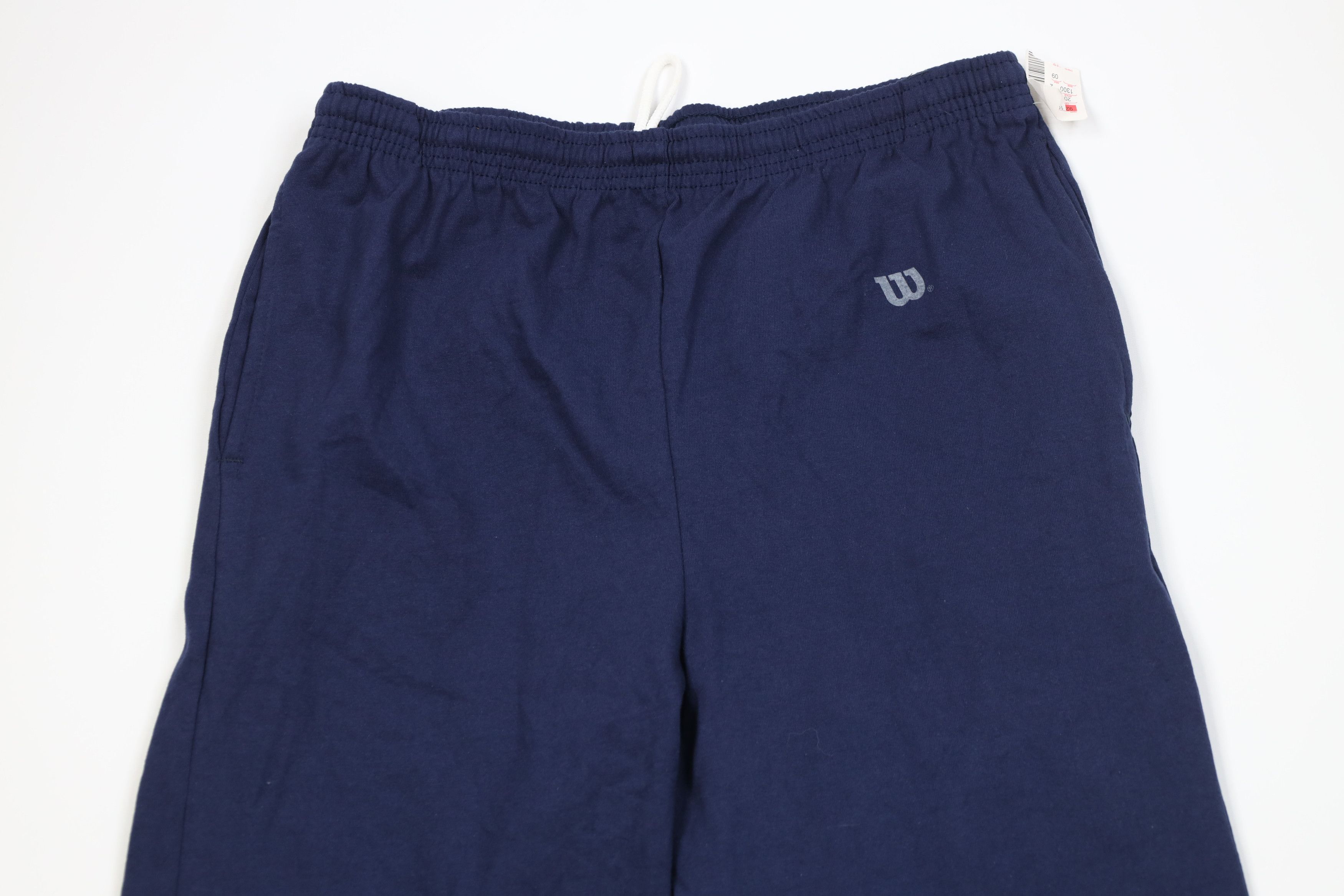 Wilson Deadstock Vintage 90s Wilson Cotton Sweatpants Blue USA Size US 38 / EU 54 - 2 Thumbnail