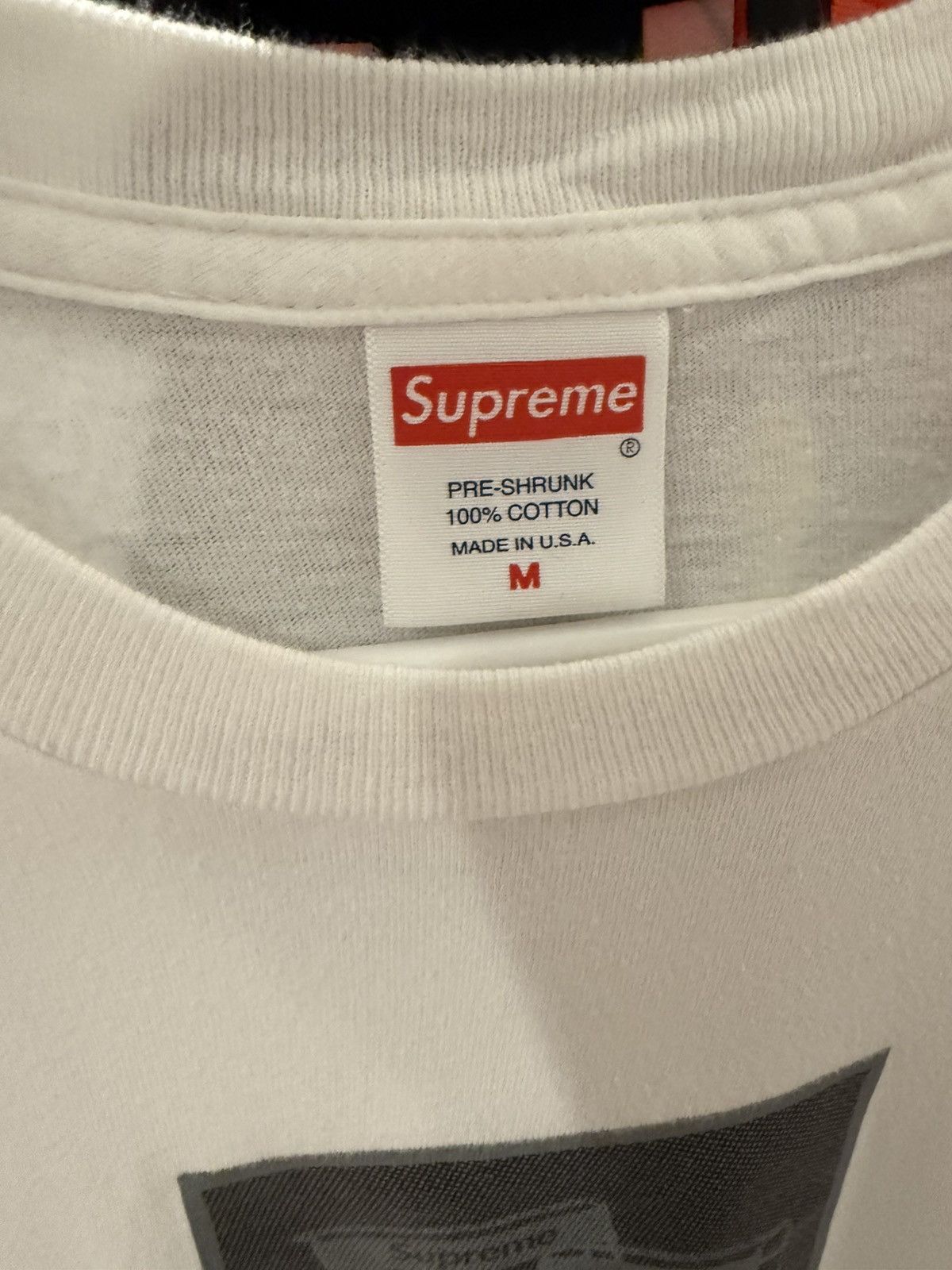 Supreme Supreme chair tee white medium Size US M / EU 48-50 / 2 - 2 Thumbnail