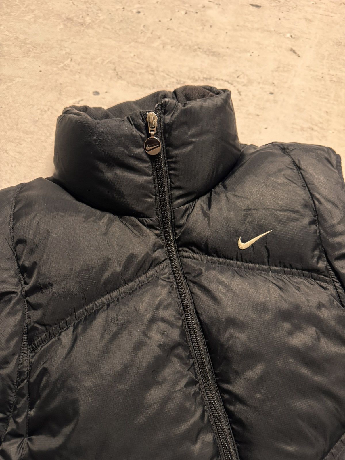 Nike × Nike ACG NIKE PUFFER DOWN BASIC LOGO WHITE OVERSIZE VEST Size US M / EU 48-50 / 2 - 4 Thumbnail