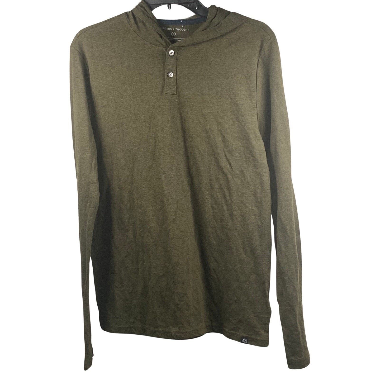 Threads 4 Thought Threads 4 Thought Hoodie Pullover Mens Size S Long Sleeve Size US S / EU 44-46 / 1 - 1 Thumbnail