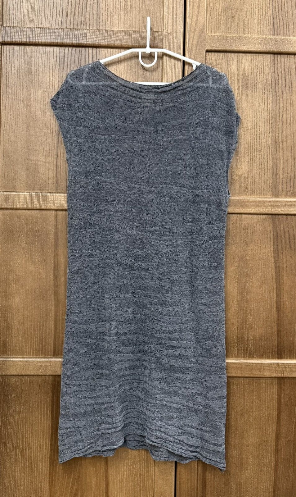Sarah Pacini Sarah Pacini Gray Lace Dress and Cardigan Set Avant Garde Size M / US 6-8 / IT 42-44 - 6 Thumbnail