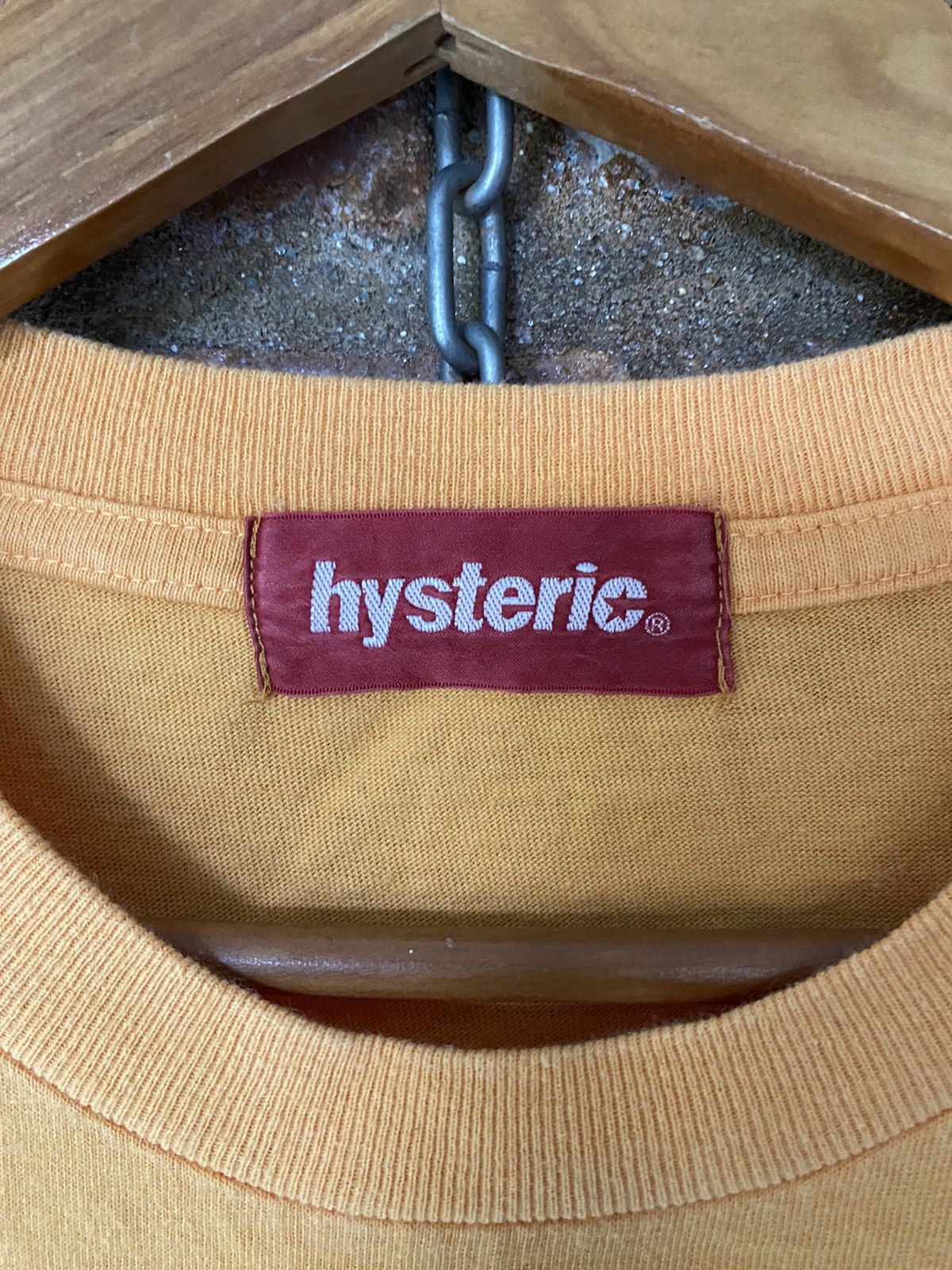 Hysteric Glamour 1990s Hysteric Pinup logo tee Size US M / EU 48-50 / 2 - 7 Thumbnail