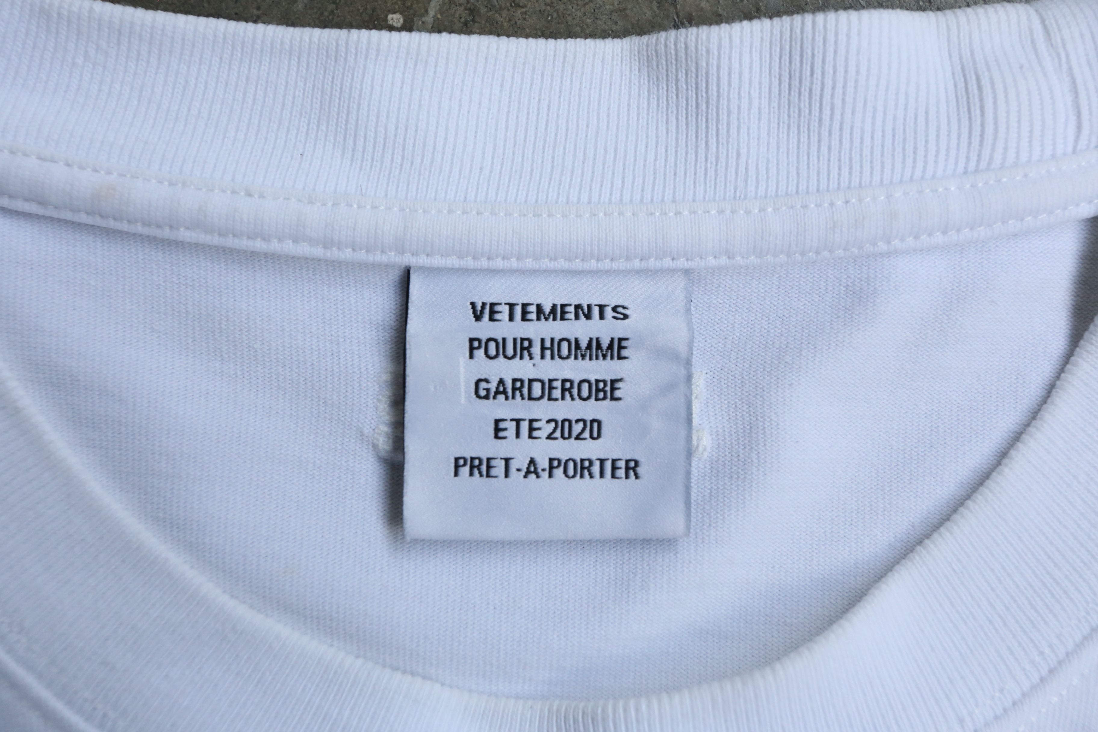 Vetements Vetements - S/S 20 - Angry/Bose Embroidered Tee Size US L / EU 52-54 / 3 - 9 Thumbnail