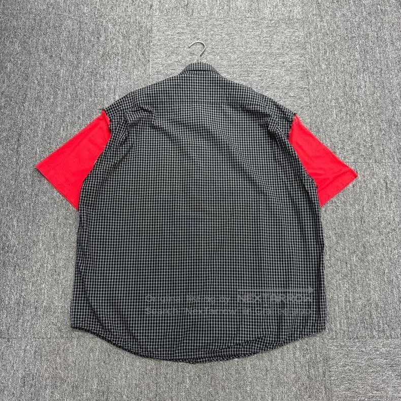 Balenciaga Balenciaga size 39 Plaid Stitched Short Sleeve Size US S / EU 44-46 / 1 - 5 Thumbnail