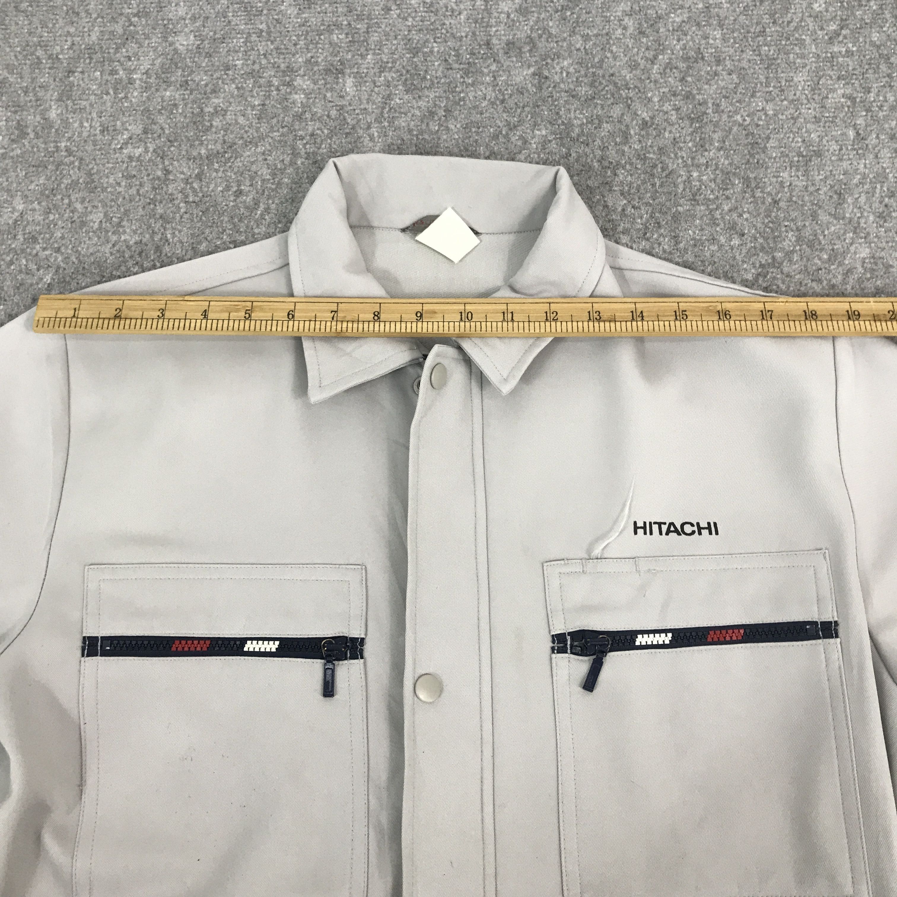 Japanese Brand × Vintage Rare Vintage hitachi work uniform japan jacket Size US L / EU 52-54 / 3 - 5 Thumbnail