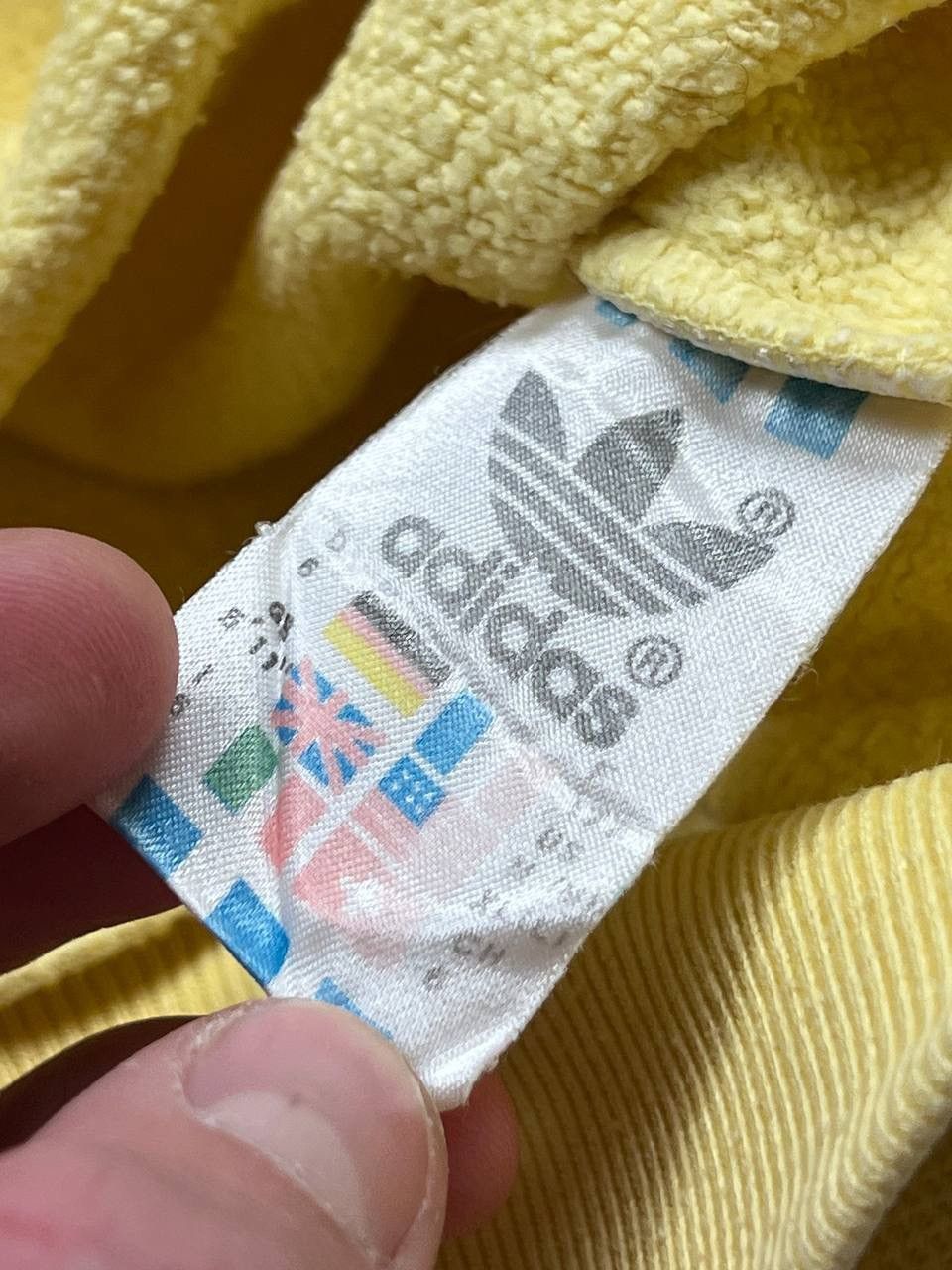 Vintage Adidas Oversize Sweatshirt Big Embroidered Logo