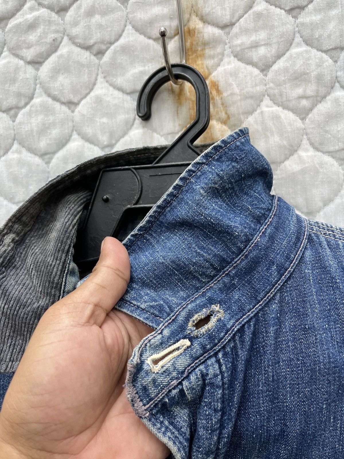 Sears 🔥🔥🔥STEALS VTG SEARS DENIM VEST REWORKED Size US S / EU 44-46 / 1 - 19 Thumbnail