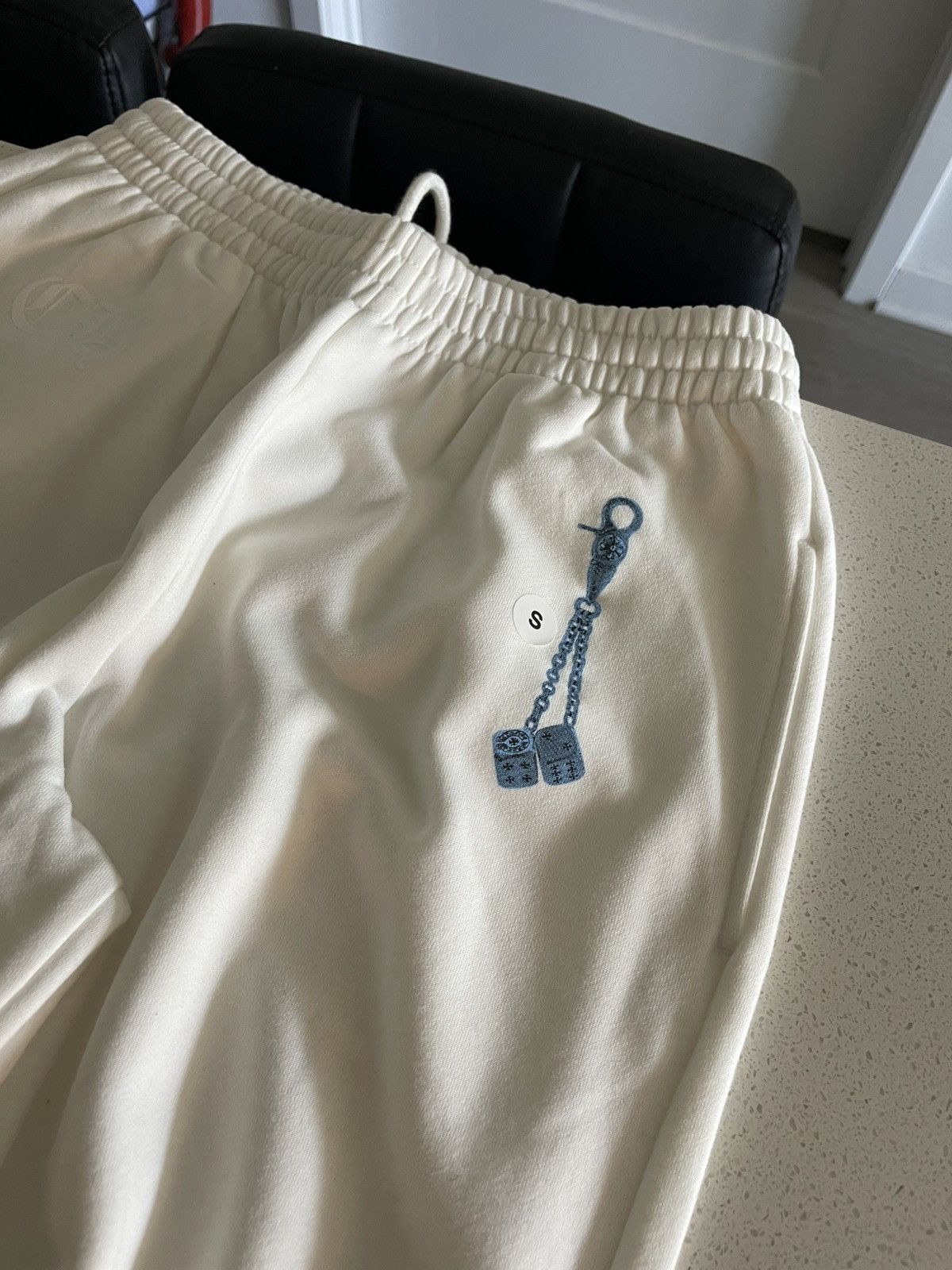 Chrome Hearts Chrome Hearts Dice Logo Sweatpants Size US 31 - 2 Thumbnail