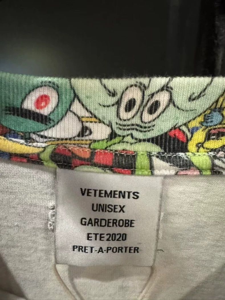 Vetements Vetements20SS cartoon full print short sleeve 2503-Nextarro Size US M / EU 48-50 / 2 - 4 Thumbnail