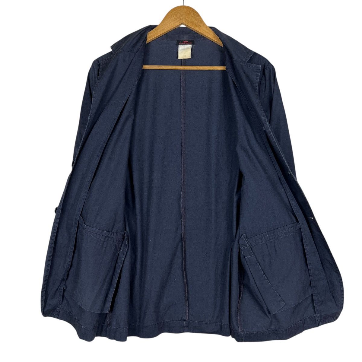 Vetra Vintage Vetra Navy Blue Blazer Jacket Made In France Size US M / EU 48-50 / 2 - 7 Thumbnail