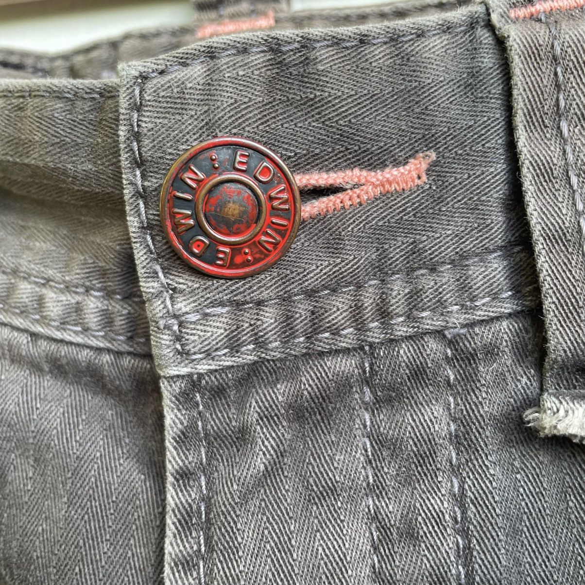 Edwin 💥Japanese Brand Edwin Buckle Fringe Denim Size US 31 - 9 Thumbnail