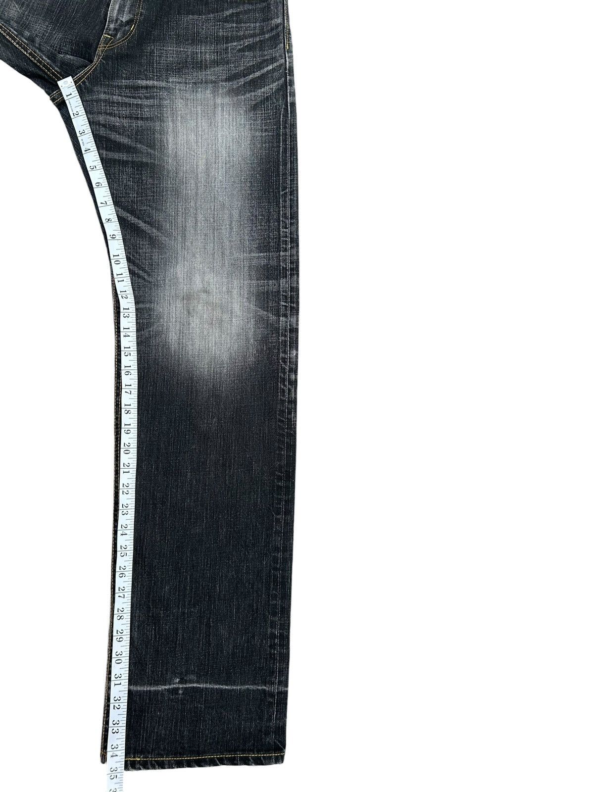 Kapital Vintage Edwin 505V Selvedge Distressed Denim Jeans Size US 32 / EU 48 - 20 Thumbnail