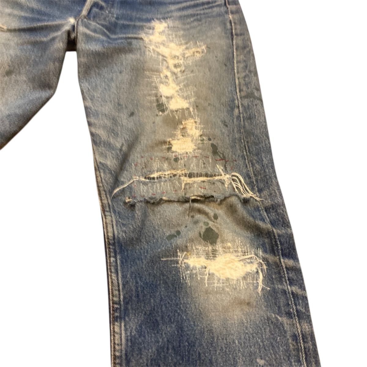Levi's Remade Levi's 501 denim Size US 30 / EU 46 - 4 Thumbnail