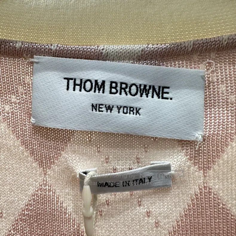 Thom Browne Thom Browne Grosgrain Pattern Silk and Wool Cardigan Size XS / US 0-2 / IT 36-38 - 3 Thumbnail